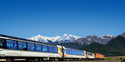 TranzAlpine Rail, Nw Zealand